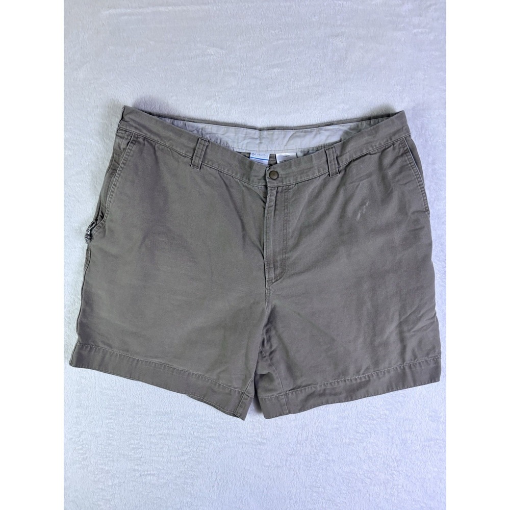 Men's Columbia Sportswear Company Shorts - Regular Fit - Khaki - Size: 42 Hiking